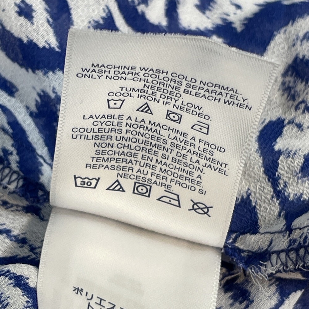 Lands End Pullover Tunic Cover Layer Women's Size Small Beach Pool Blue‎ - Picture 4 of 8